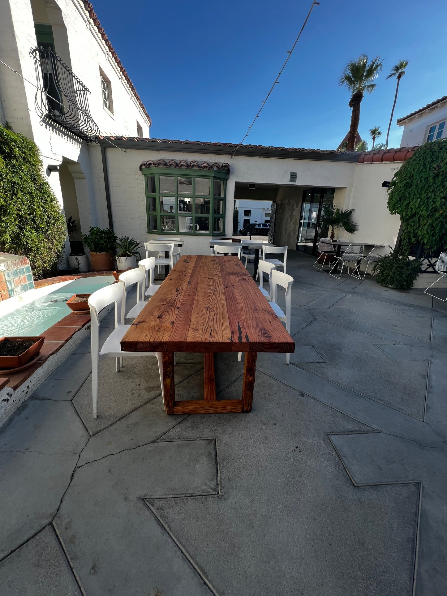 Dining table reclaimed
